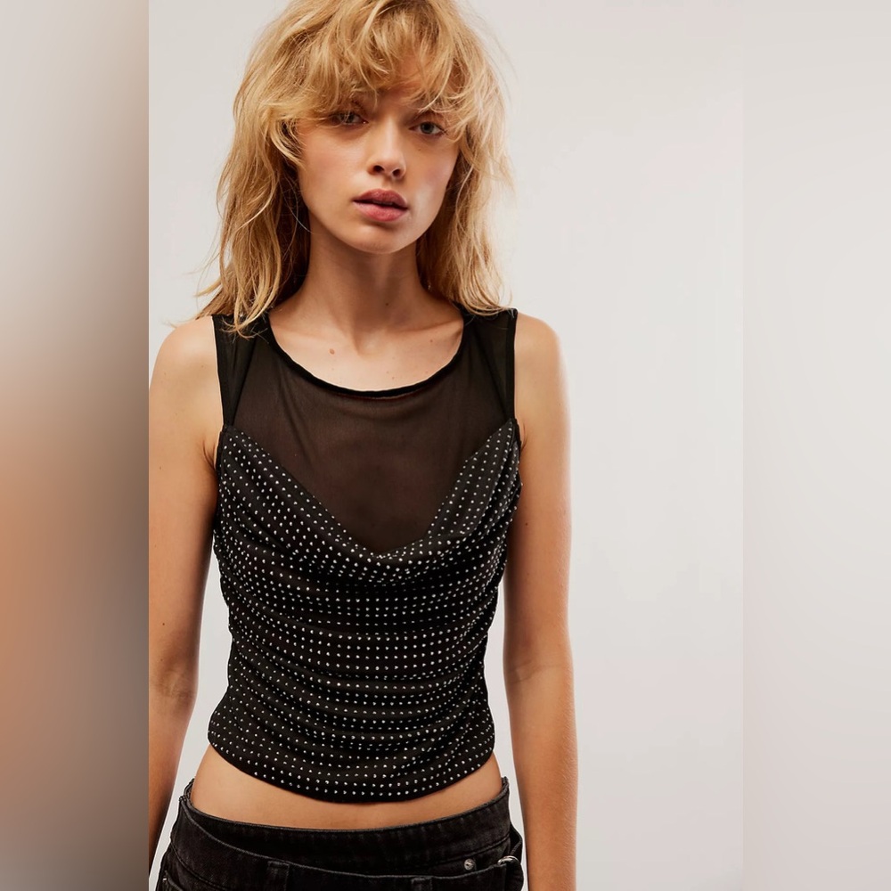 [free people] Mirror Ball Top